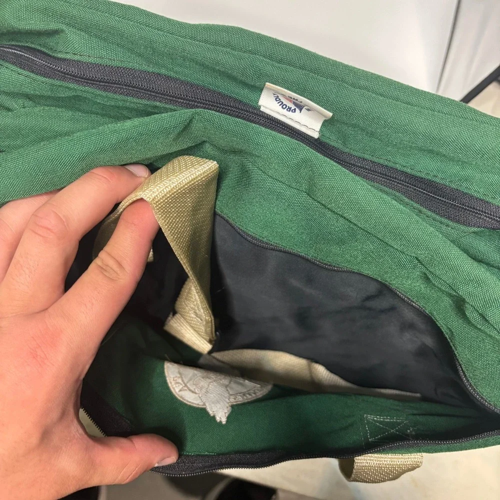 Vintage 1990 PGA Championship Shoal Creek Green Travel Bag